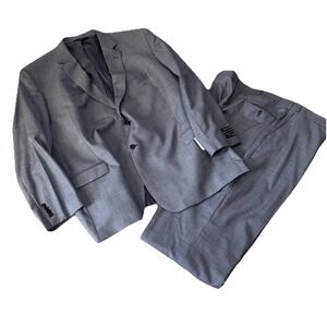 Jos. A Bank Travelers Collection Regal Fit Mens 56L/54W Blazer Suit Jacket Pants